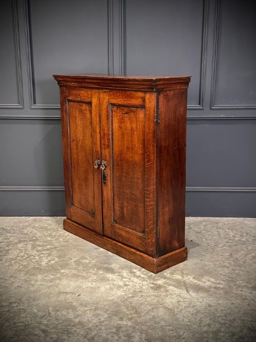 GEORGIAN OAK BOOKCASE