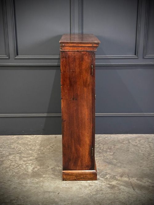 GEORGIAN OAK BOOKCASE - ADDITIONAL PHOTO 5