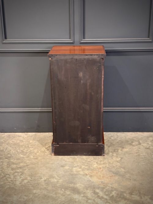 PAIR OF VICTORIAN WALNUT BEDSIDE CHESTS - ADDITIONAL PHOTO 9