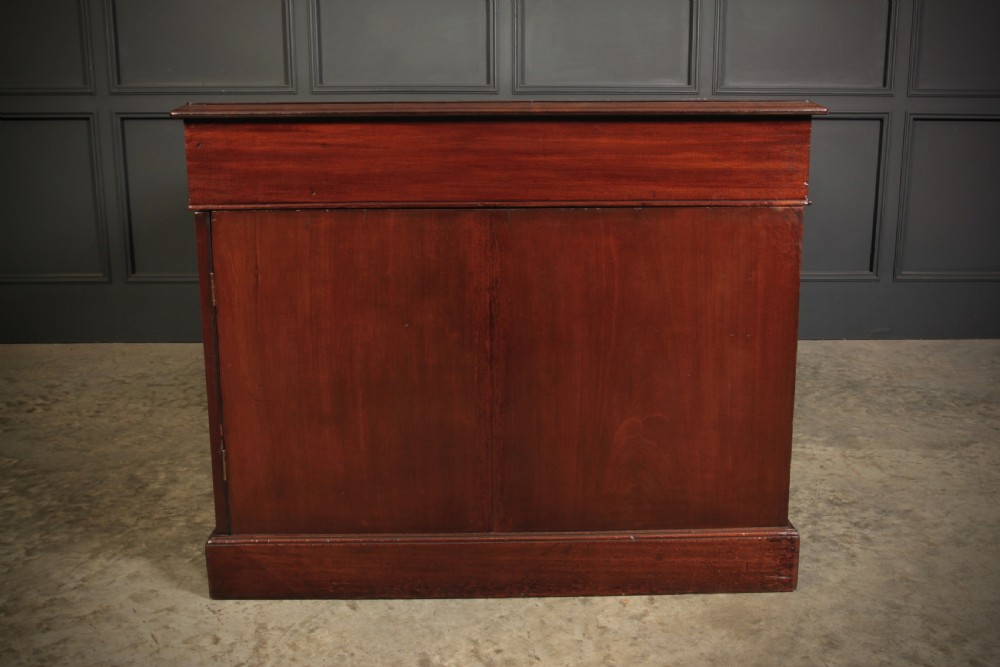 19th Century Mahogany Partners Desk View XVI