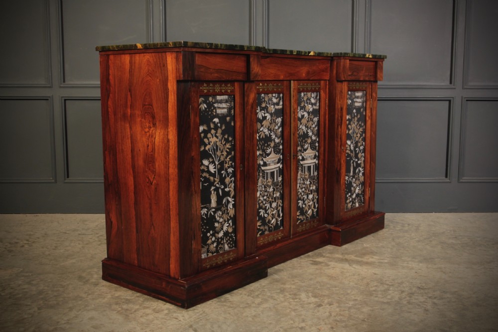 Regency Rosewood Sideboard View III