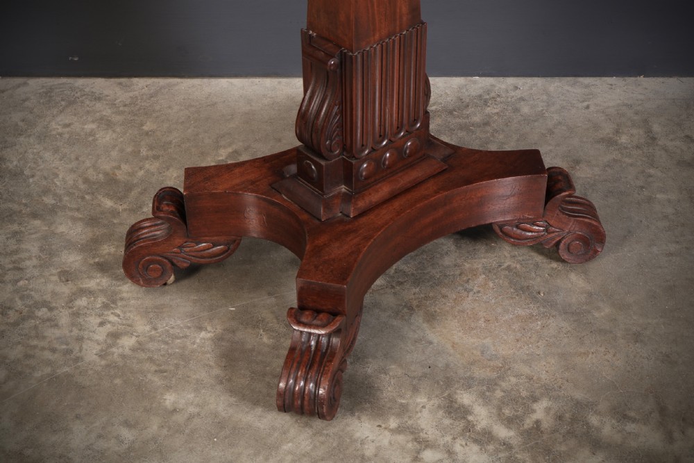 William IV Mahogany Tea Table View II