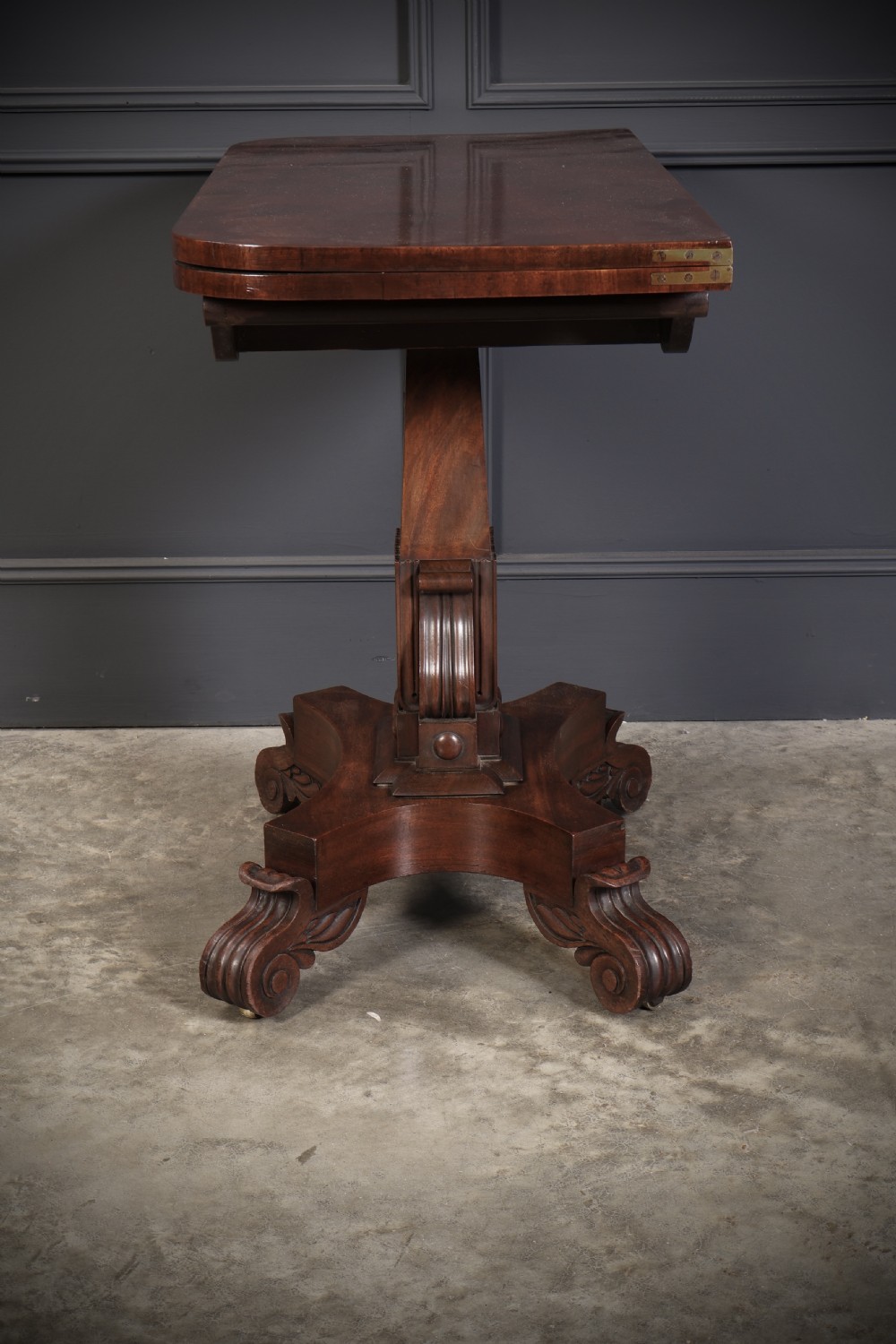 William IV Mahogany Tea Table View VIII