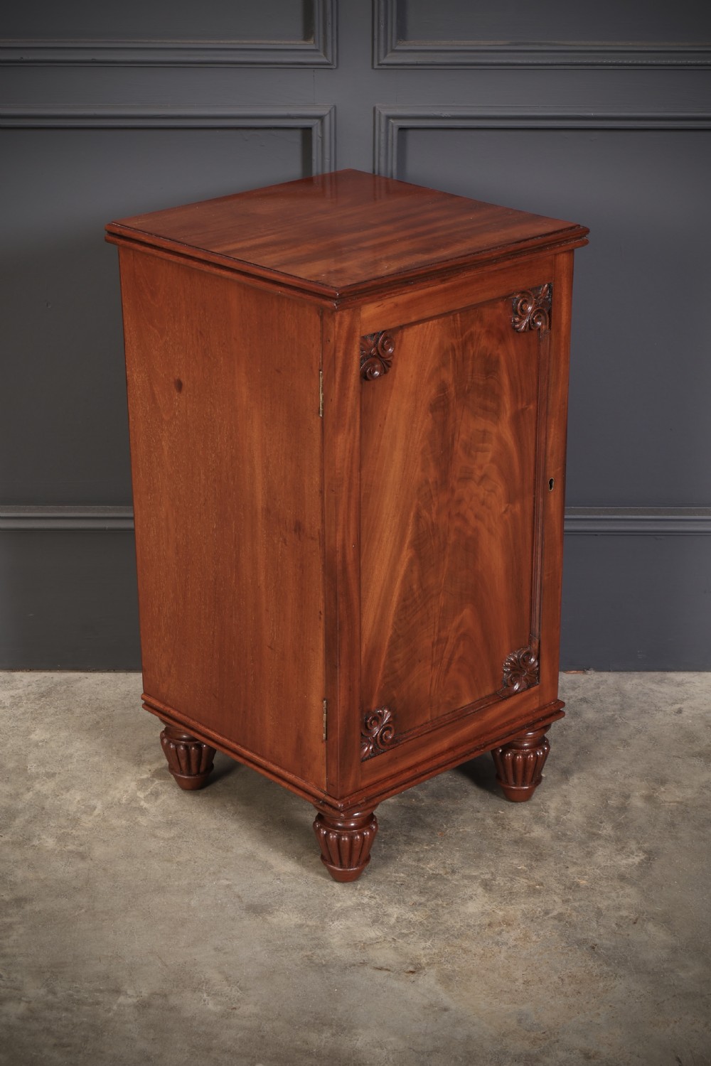 Pair of Regeny Mahogany Bedside Cabinets View VII