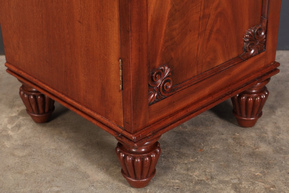 Pair of Regeny Mahogany Bedside Cabinets View IX