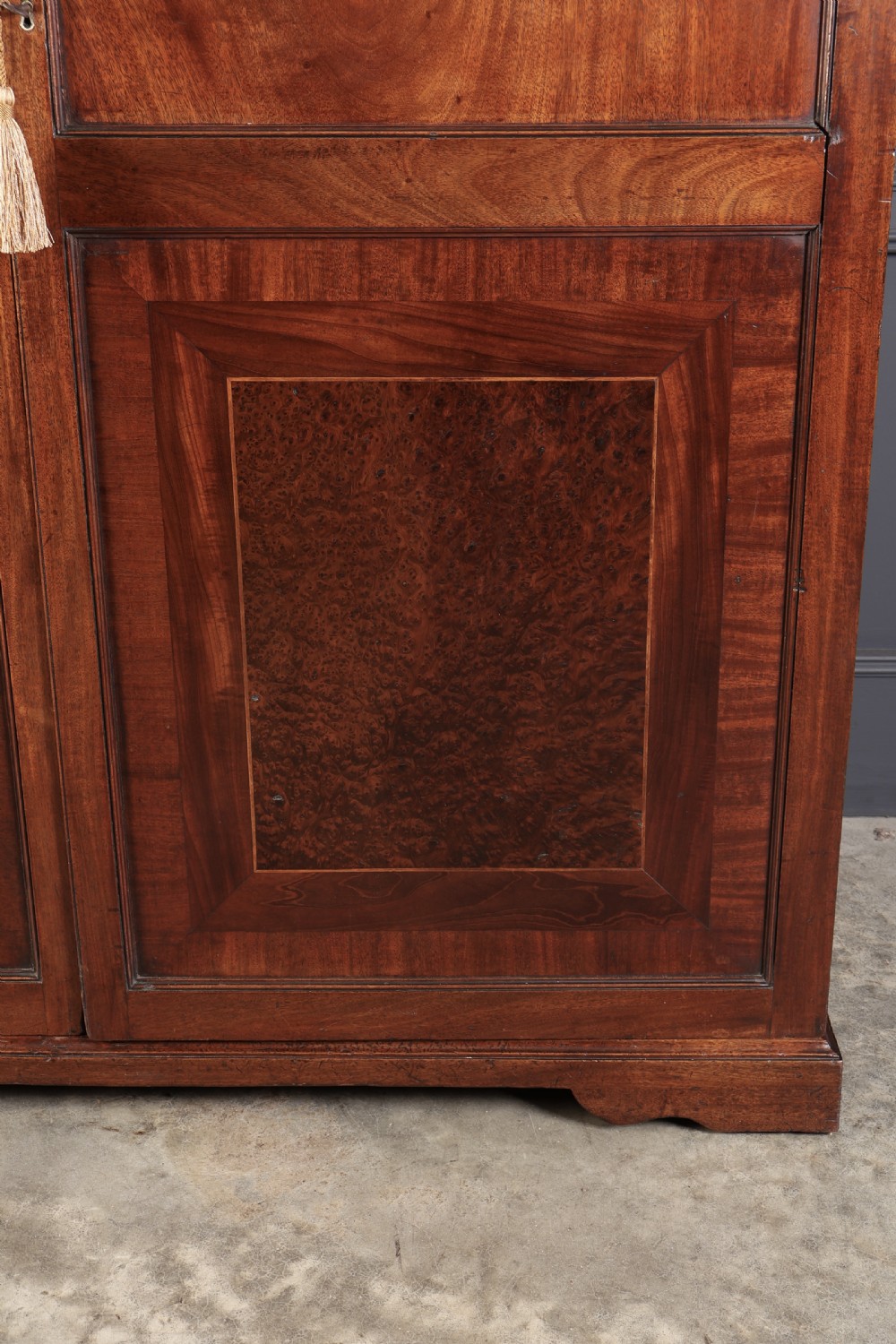 18th Century Mahogany & Amboyna Wardrobe View III