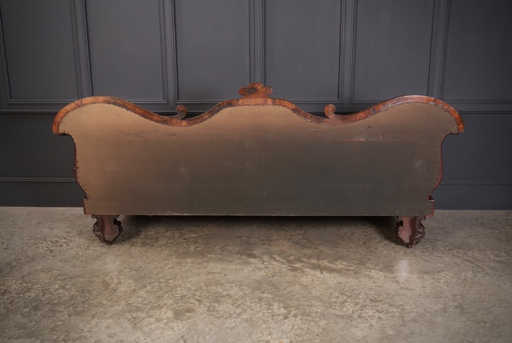 Large Rosewood Leather Sofa View XIV