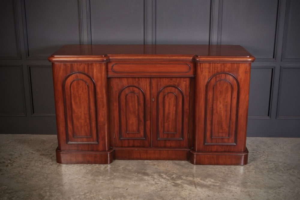Victorian Mahogany 4 Door Sideboard View III