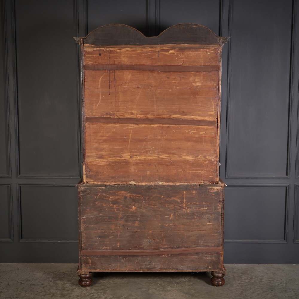 18th Century Walnut Glazed Bookcase View XI
