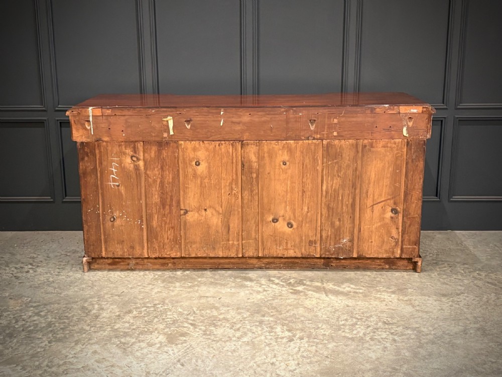 Victorian Mahogany 4 Door Sideboard View XI