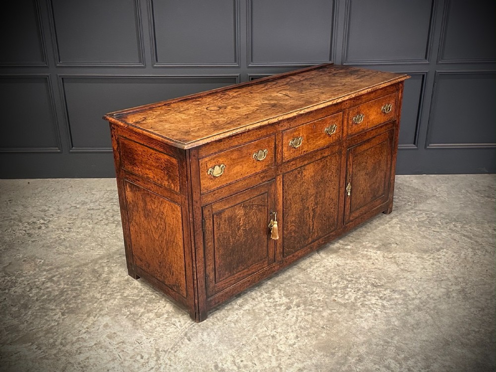 18th Century Country Oak Sideboard View II