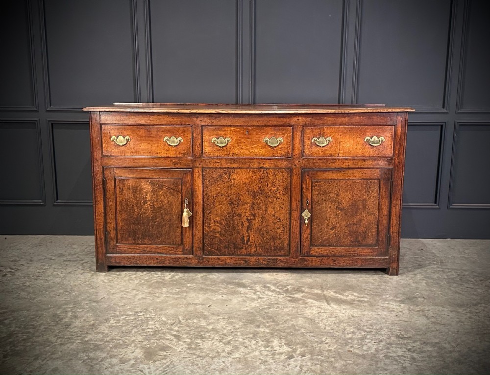 18th Century Country Oak Sideboard View V