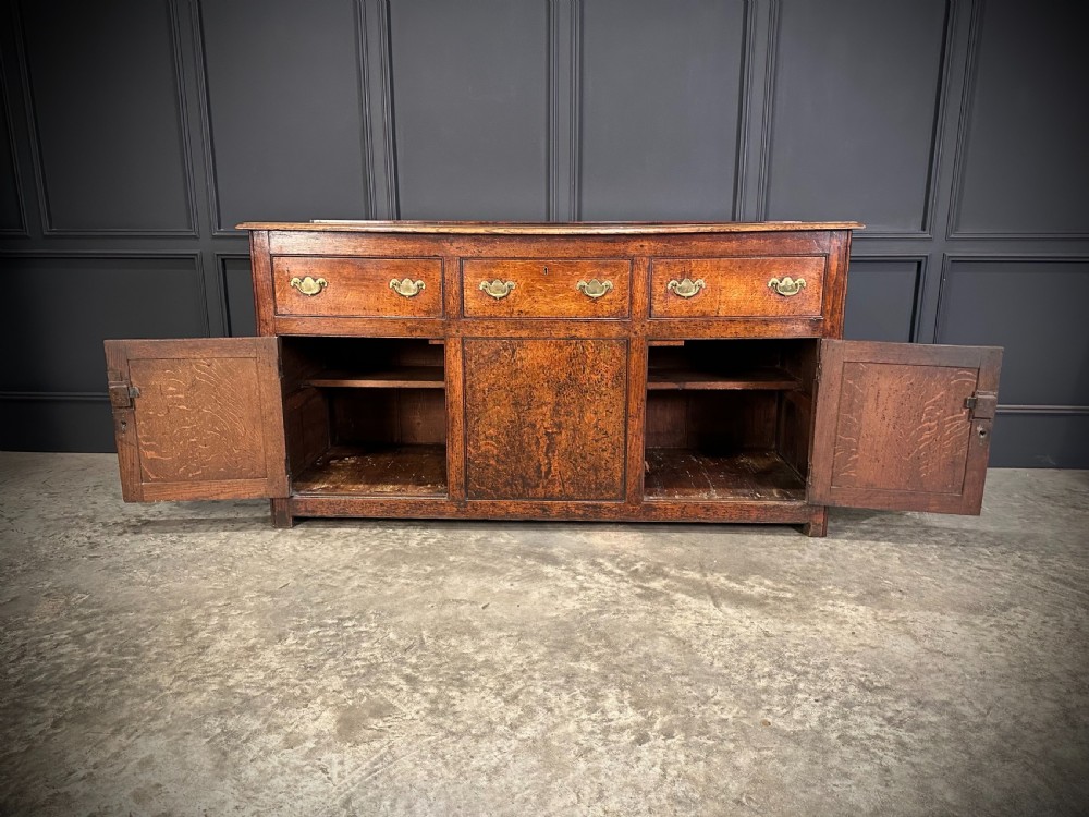 18th Century Country Oak Sideboard View X