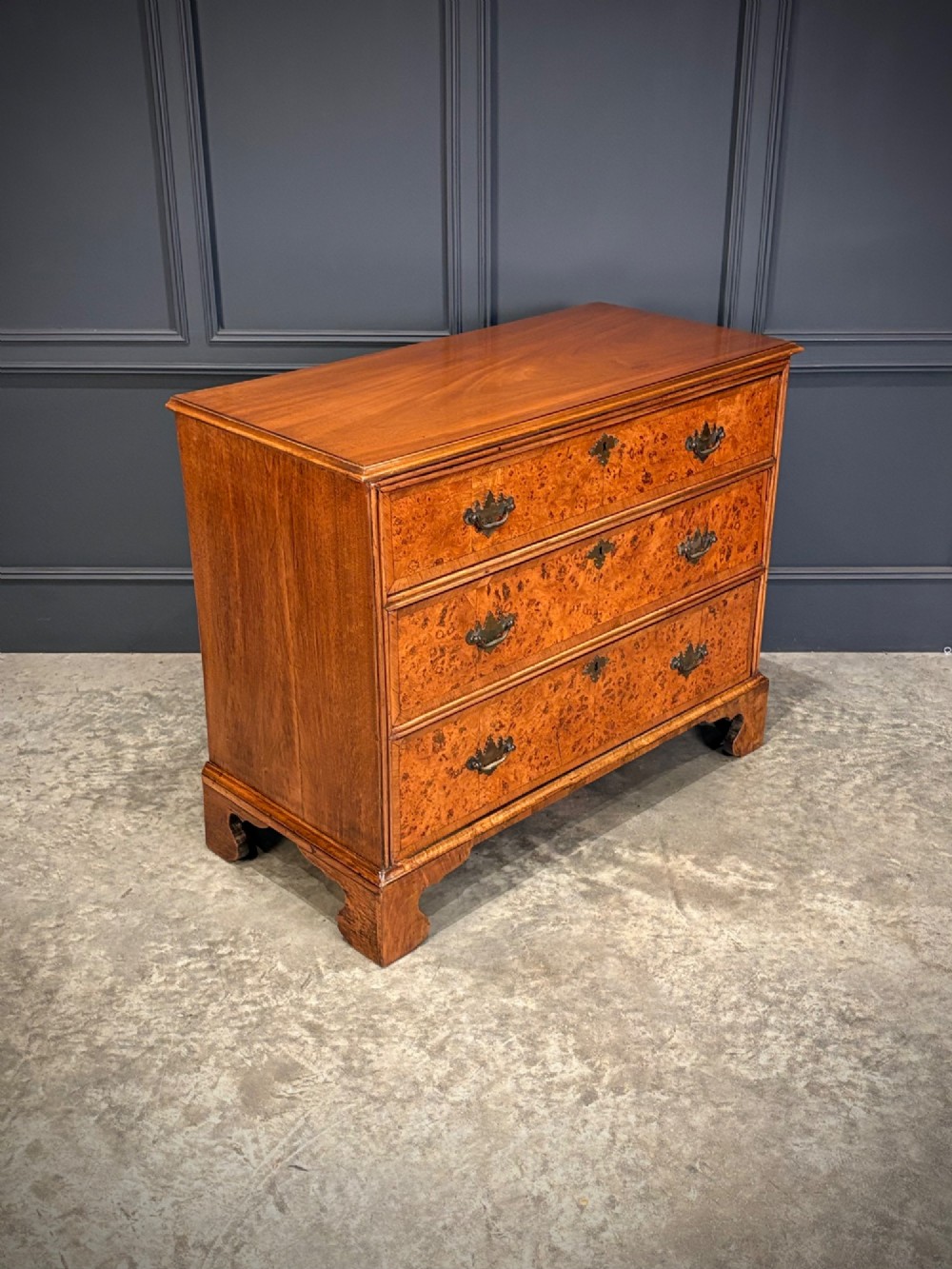 Mulberry & Walnut Chest of Drawers View II
