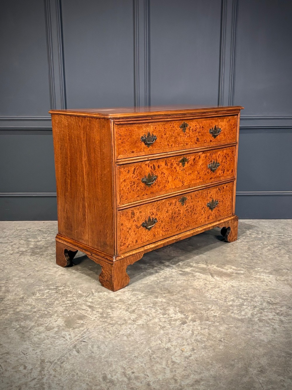 Mulberry & Walnut Chest of Drawers