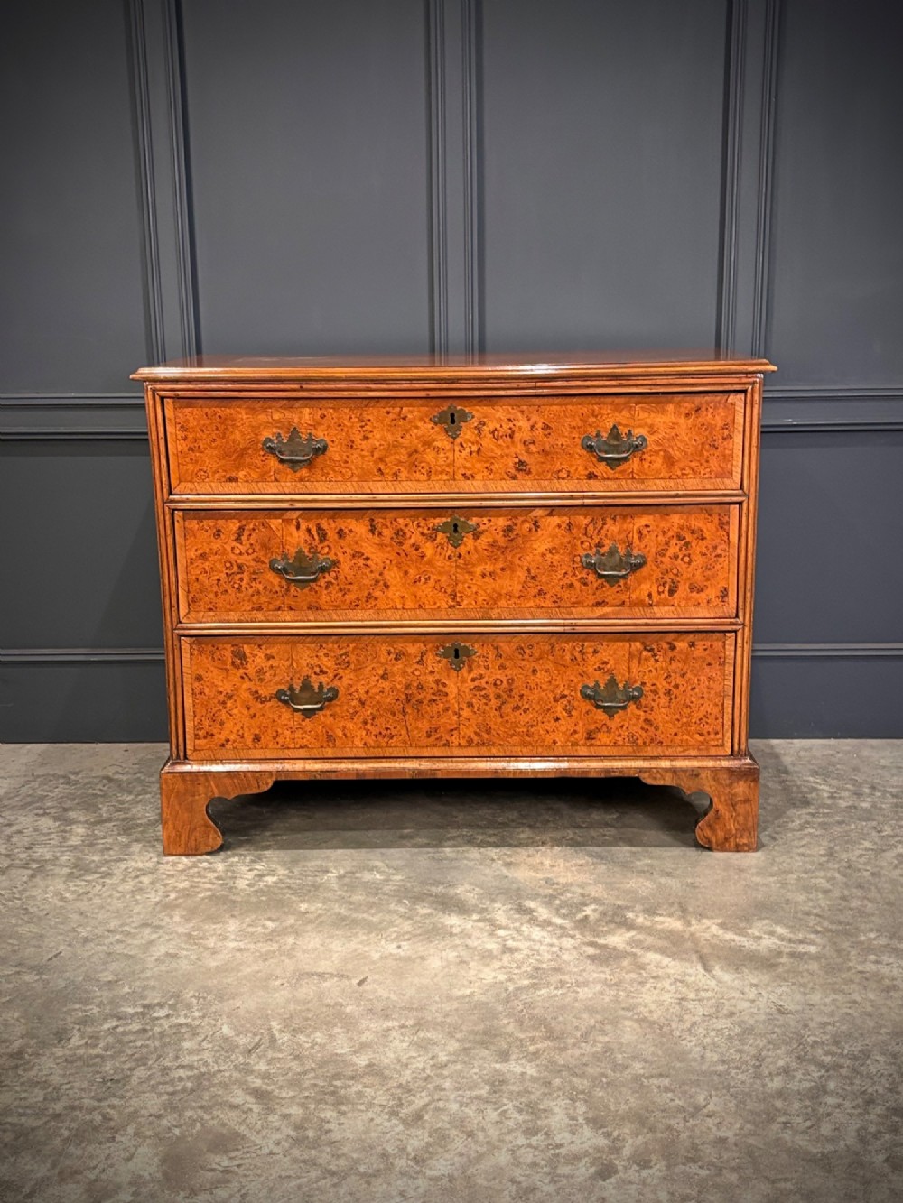 Mulberry & Walnut Chest of Drawers View IV