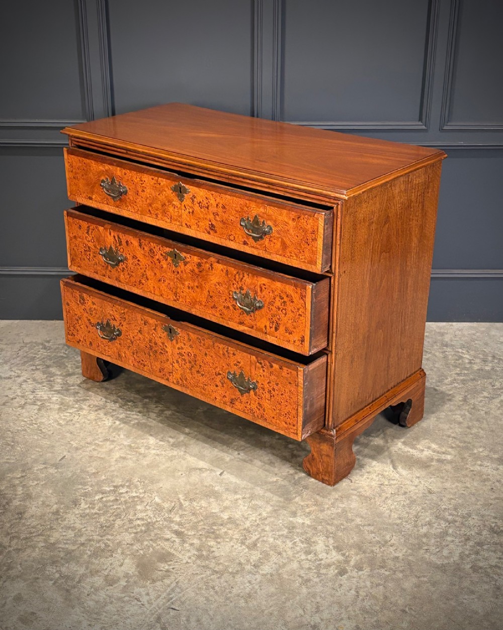 Mulberry & Walnut Chest of Drawers View VI