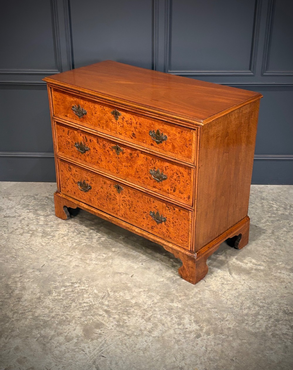 Mulberry & Walnut Chest of Drawers View VII