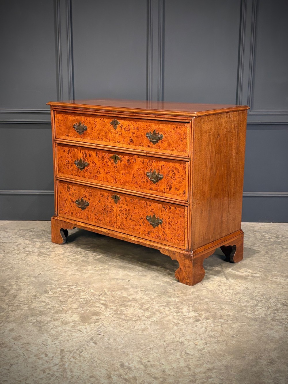 Mulberry & Walnut Chest of Drawers View VIII