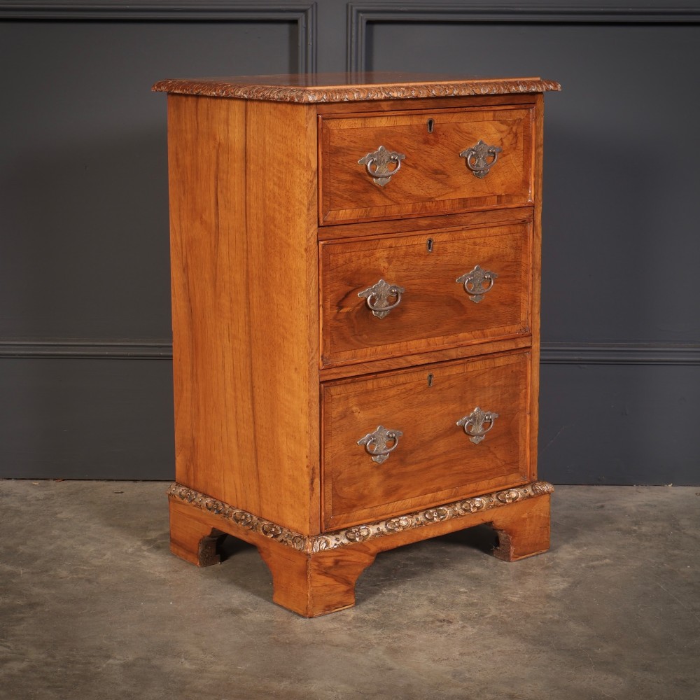 Pair Of Walnut Bedside Chests View III