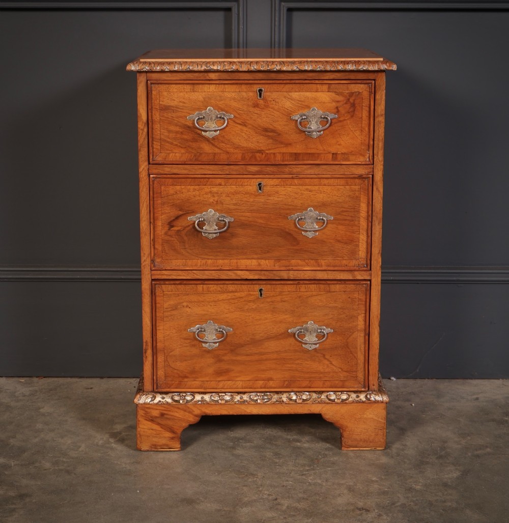 Pair Of Walnut Bedside Chests View V