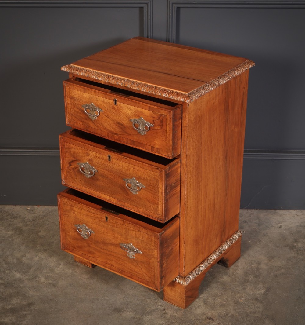 Pair Of Walnut Bedside Chests View VII