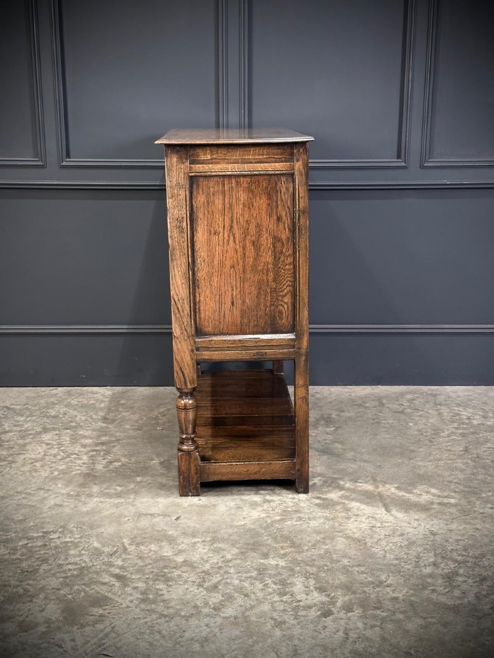 Slim Oak Cheese Cupboard View VII