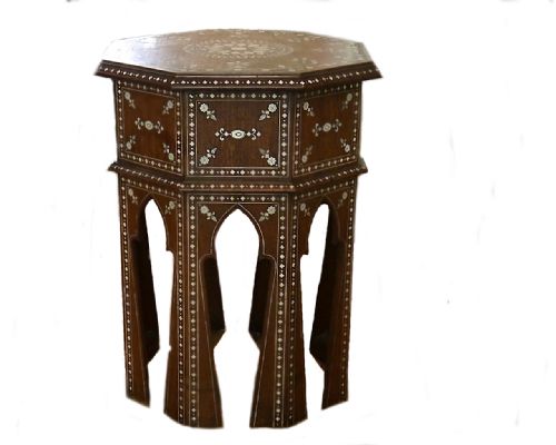 fig 1. Anglo-Indian Table, Mysore, circa 1890