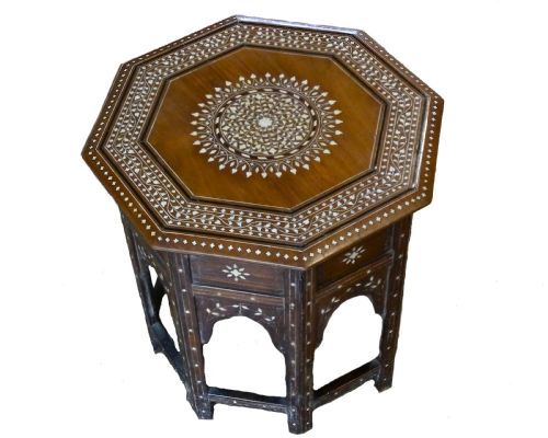 fig 1. Anglo-Indian Table, Hoshiarpur, Late 19th Century