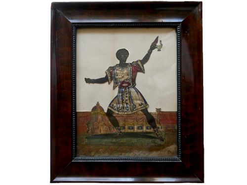 Othello Tinsel Picture, 1830-1870
