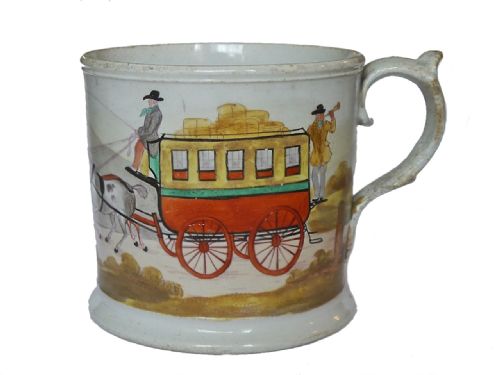 Charming Regency Ironstone Mug