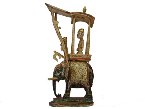 Rajasthan Elephant Chess Queen, Circa 1840