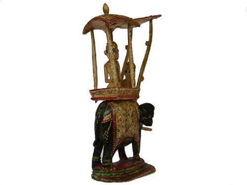 fig 1. Rajasthan Elephant Chess Queen, circa 1840