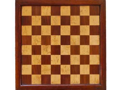 Rare British Chess Company Board, 1891-1908