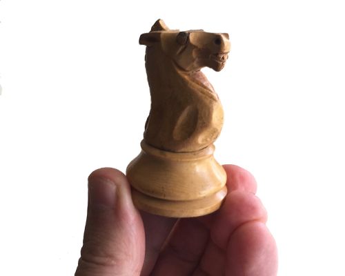 fig 2. Staunton 'Four Inch' Chess Set in the British Chess Company Manner