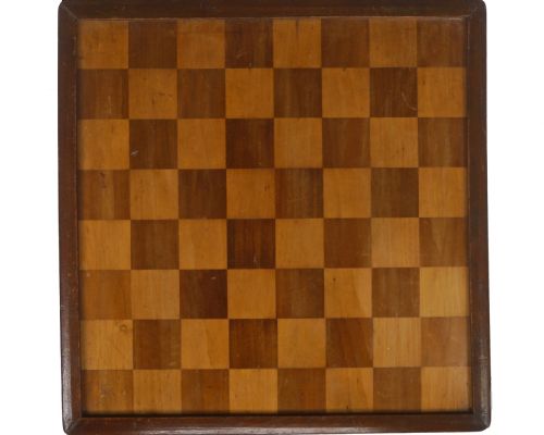 Antique English Chess Board, 19th Century
