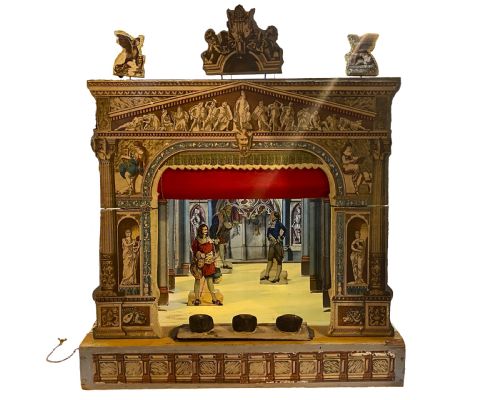 Rare Toy Theatre by Adolf Engel, Circa 1880