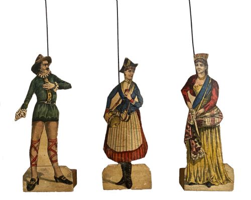 fig 1. Rare Toy Theatre by Adolf Engel, circa 1880