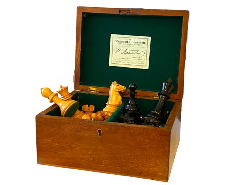 Jaques Staunton ‘Four Inch’ Chess Set, 1915-20