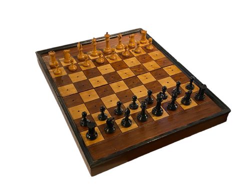 Ship’s Chess & Backgammon Board, by Henry Whitty of Liverpool, Late 19th Century