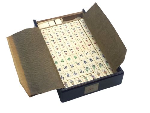 fig 2. Chinese Mahjong Set, circa 1925