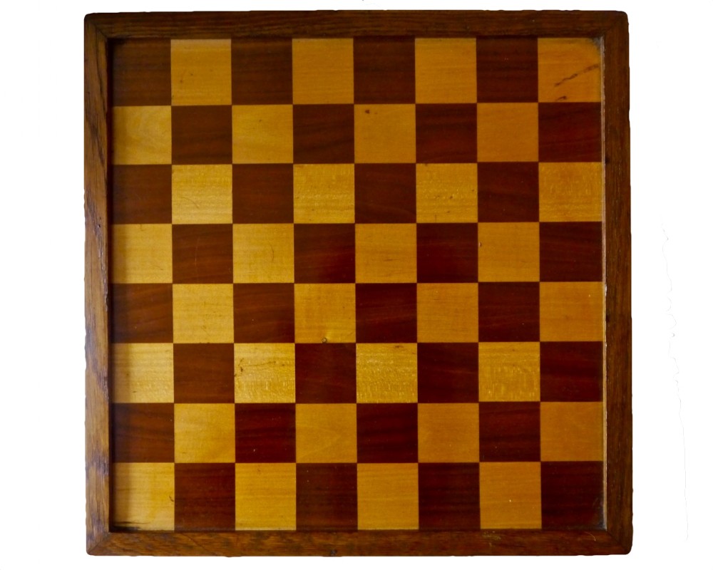 Antique Games Board for Chess & Nine Men Morris