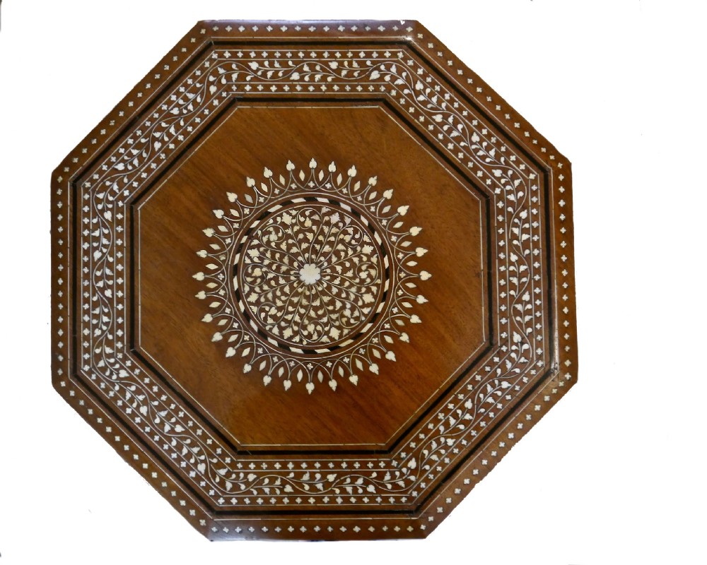 Anglo-Indian Table, Hoshiarpur, Late 19th Century View III