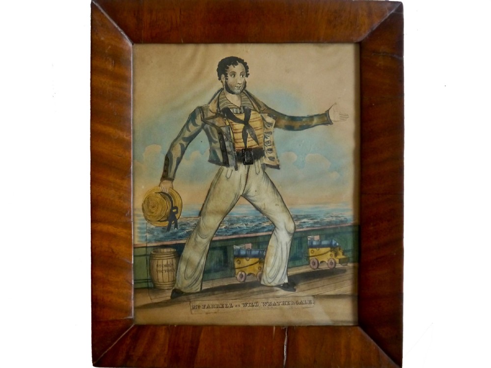 Theatrical Tinsel Picture, circa 1835