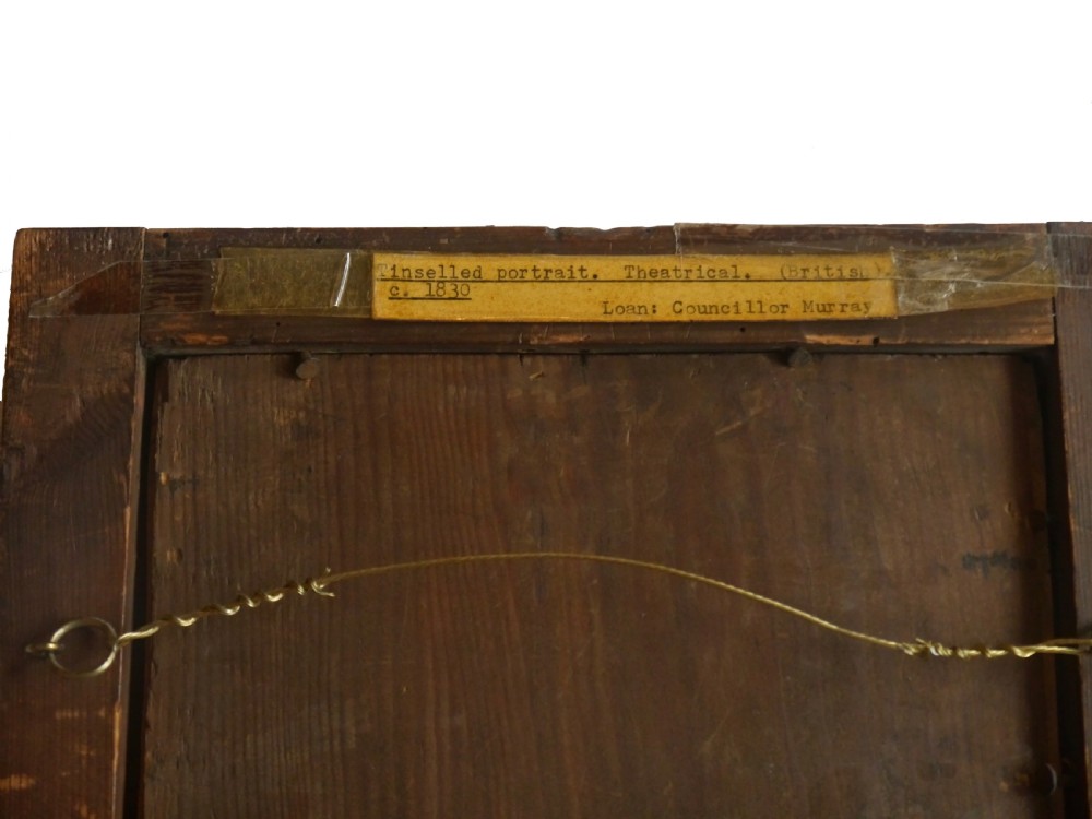 Theatrical Tinsel Picture, circa 1835 View II