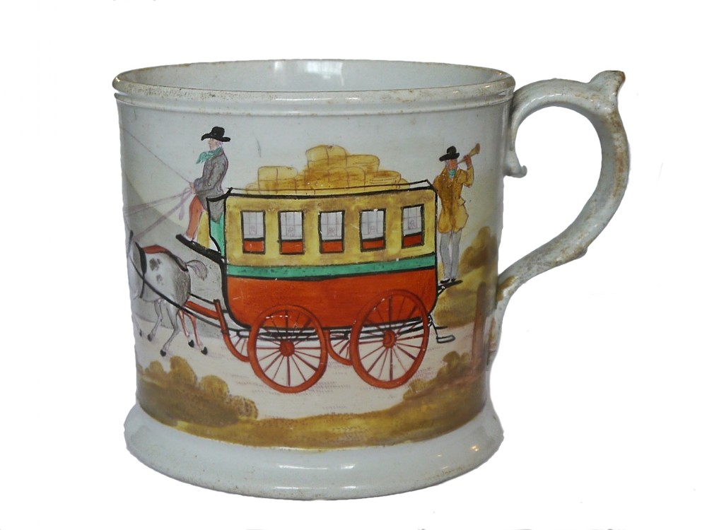 Charming Regency Ironstone Mug