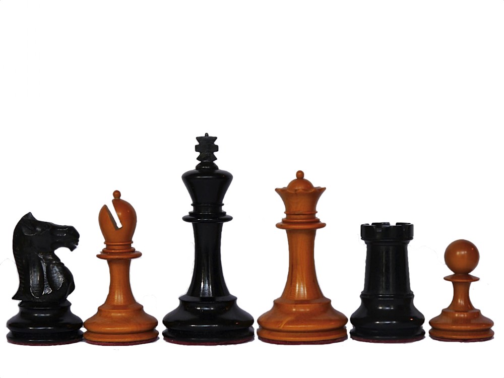 Antique Staunton Chess Set, circa 1890