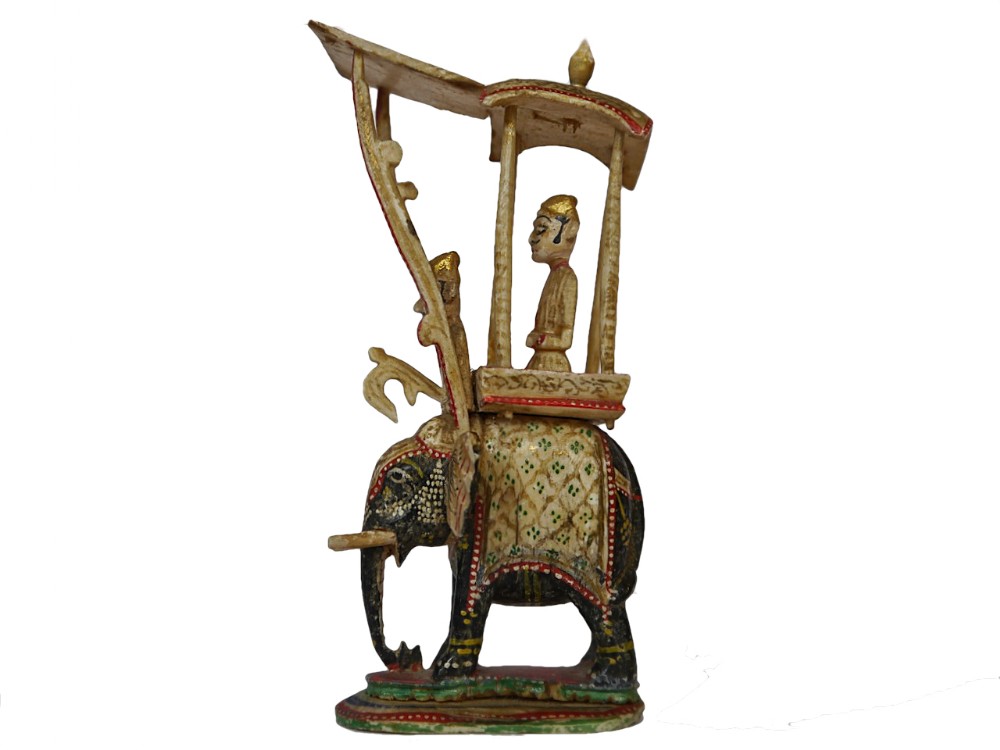 Rajasthan Elephant Chess Queen, circa 1840