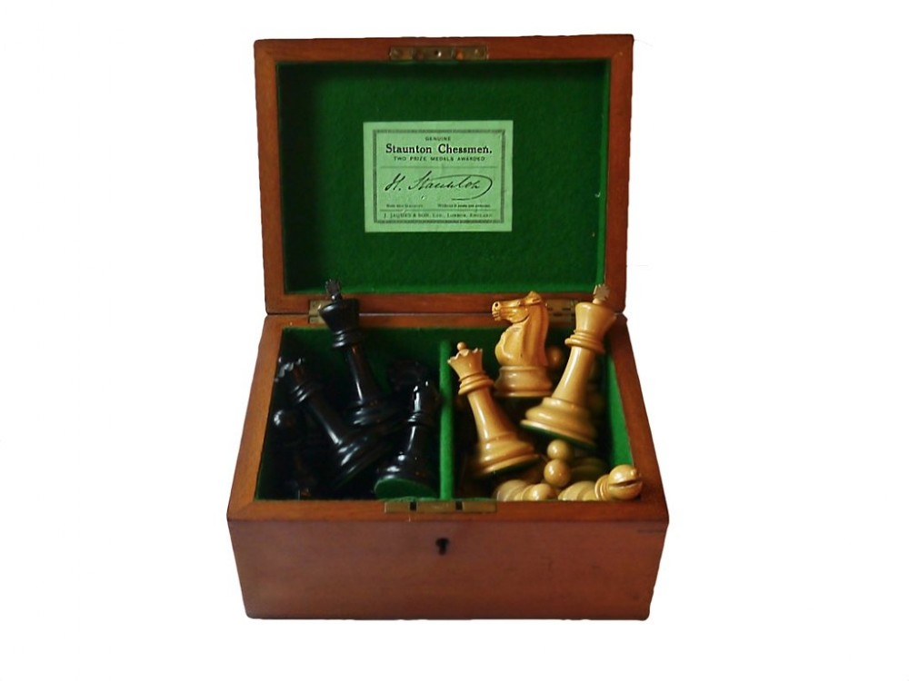 Jaques Staunton Chess Set, 1920-30