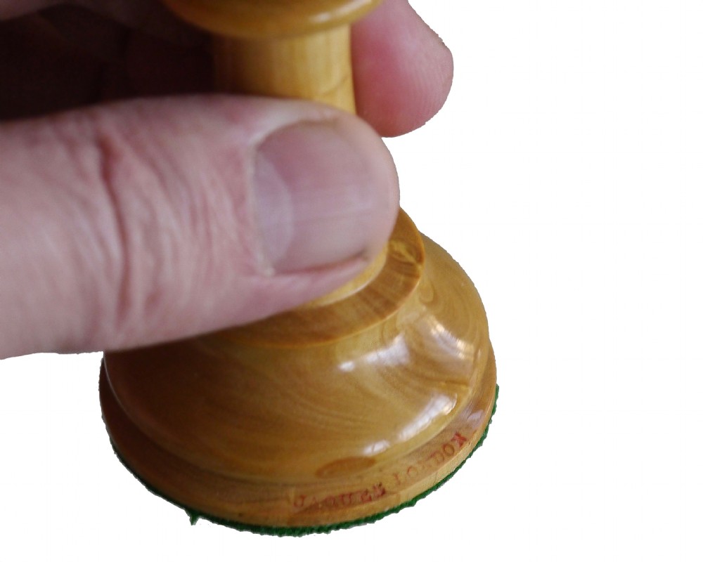 Jaques Staunton Boxwood & Ebony Chess Set, 1920s View VIII